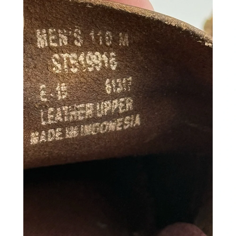 Sperry Top-Sider 4-Eye Classic Leather Boat Deck Shoe Men's Size 11M Brown Lace